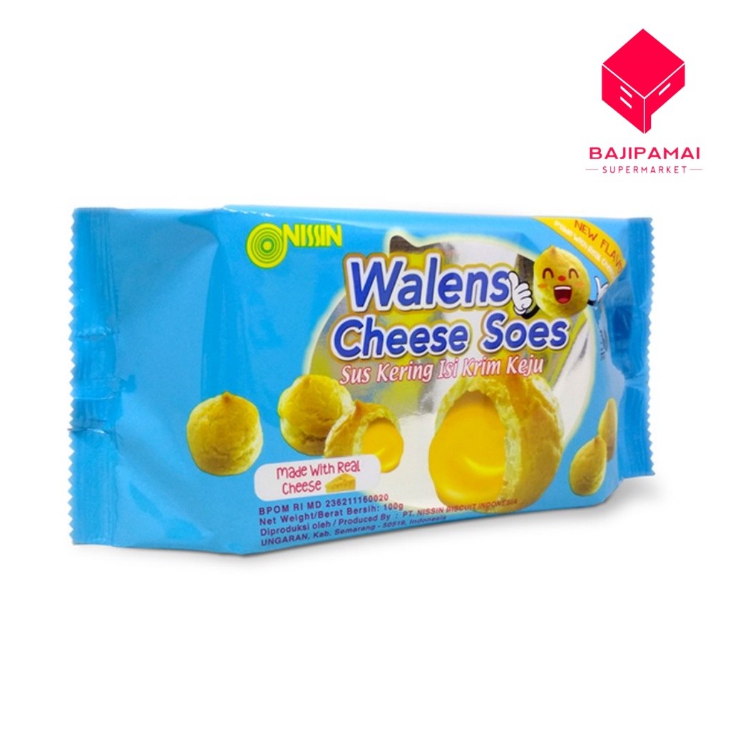 NISSIN WALENS KEJU 100 GR PAKET SEMBAKO LENGKAP MURAH JAJANAN SNACK ANAK HARGA GROSIR