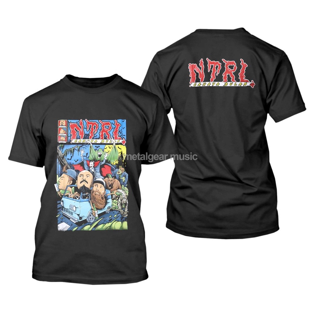 Original Tshirt Ntrl - Cahaya Bulan Kaos Pria