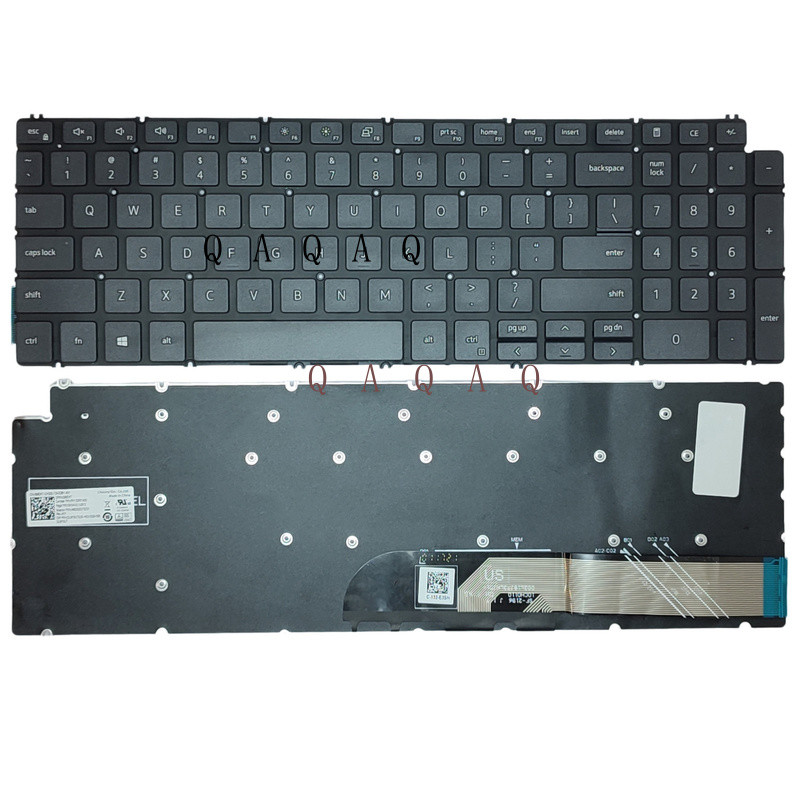 QA New Laptop keyboard  - Keyboard for DELL piron 5502 5509 5505 5509