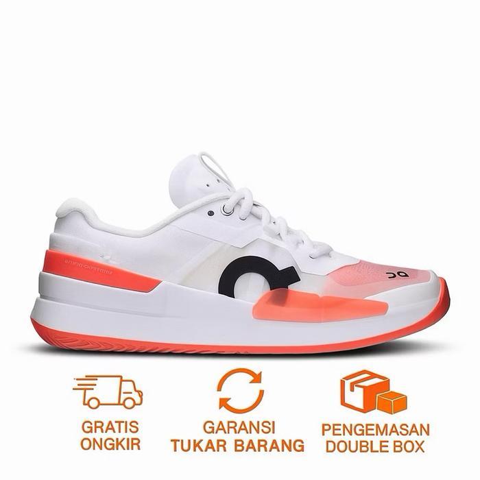 SEPATU TENIS X PADEL ON THE ROGER PRO WHITE FLAME