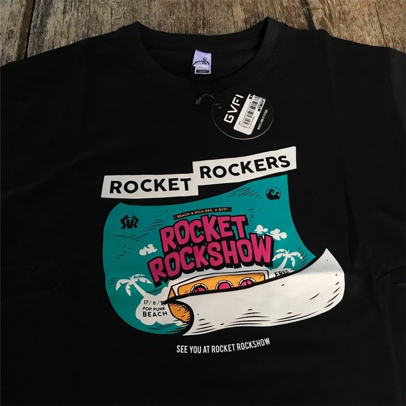 (COD) GVFI X ROCKET ROCKERS ROCKSHOW POSTER TSHIRT