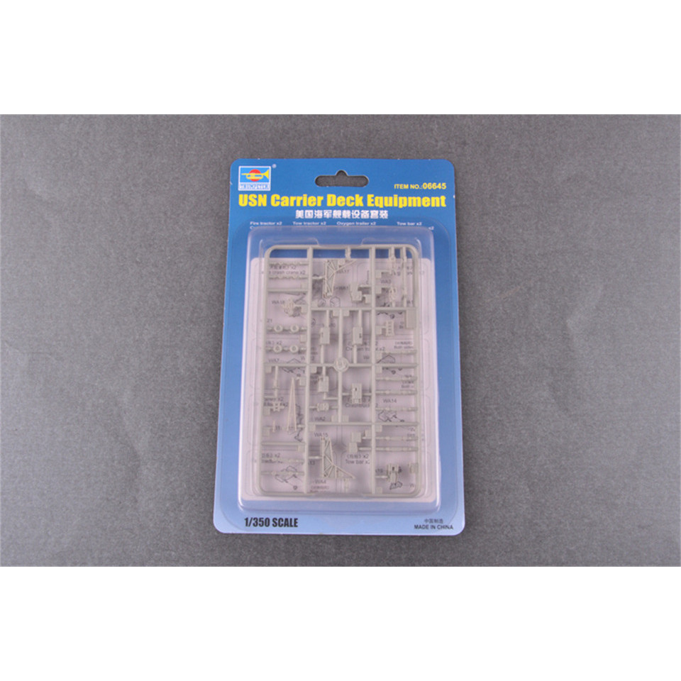 Trumpeter 06645 1350 Scale USN Carrier Deck Equipment Plastic Assembly Model Kits