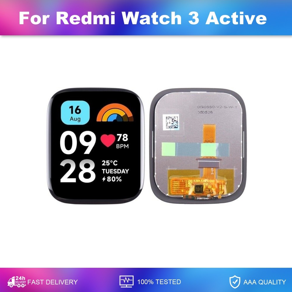 For Xiaomi Redmi Watch 3 Active LCD splay Touch Screen gitizer Assembly Replacement Parts For Redmi 