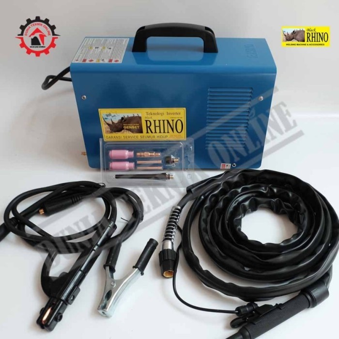 PROMO Mesin Las RHINO / Inverter RHINO TIG 160 Trafo Las Argon Tig160E