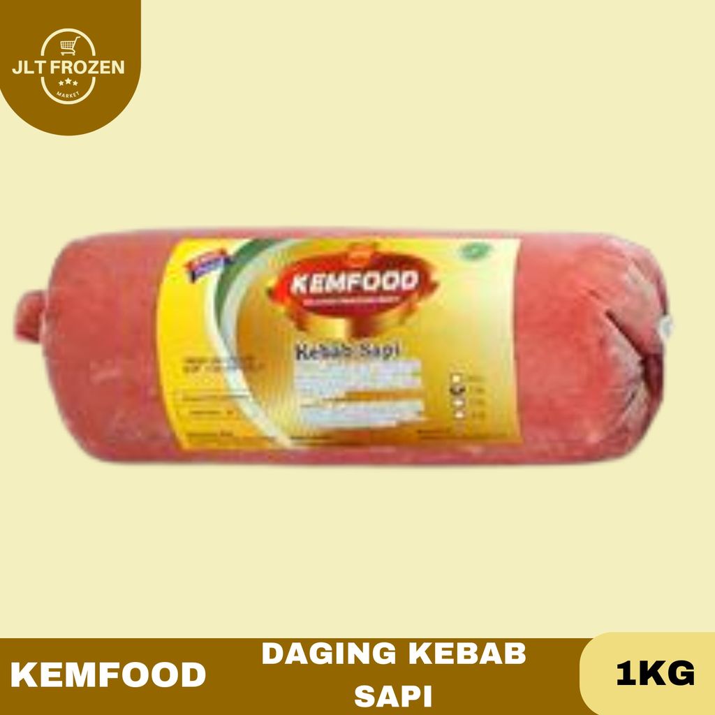 Kemfood Daging Kebab Sapi 1kg / Daging Isi Kebab