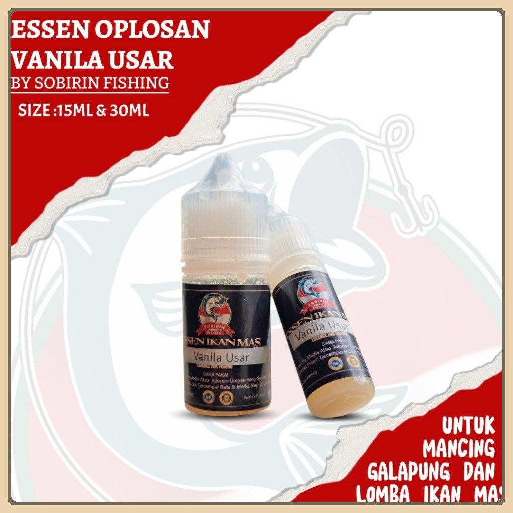 ESSEN IKAN MAS VANILA USAR SOBIRIN FISHING