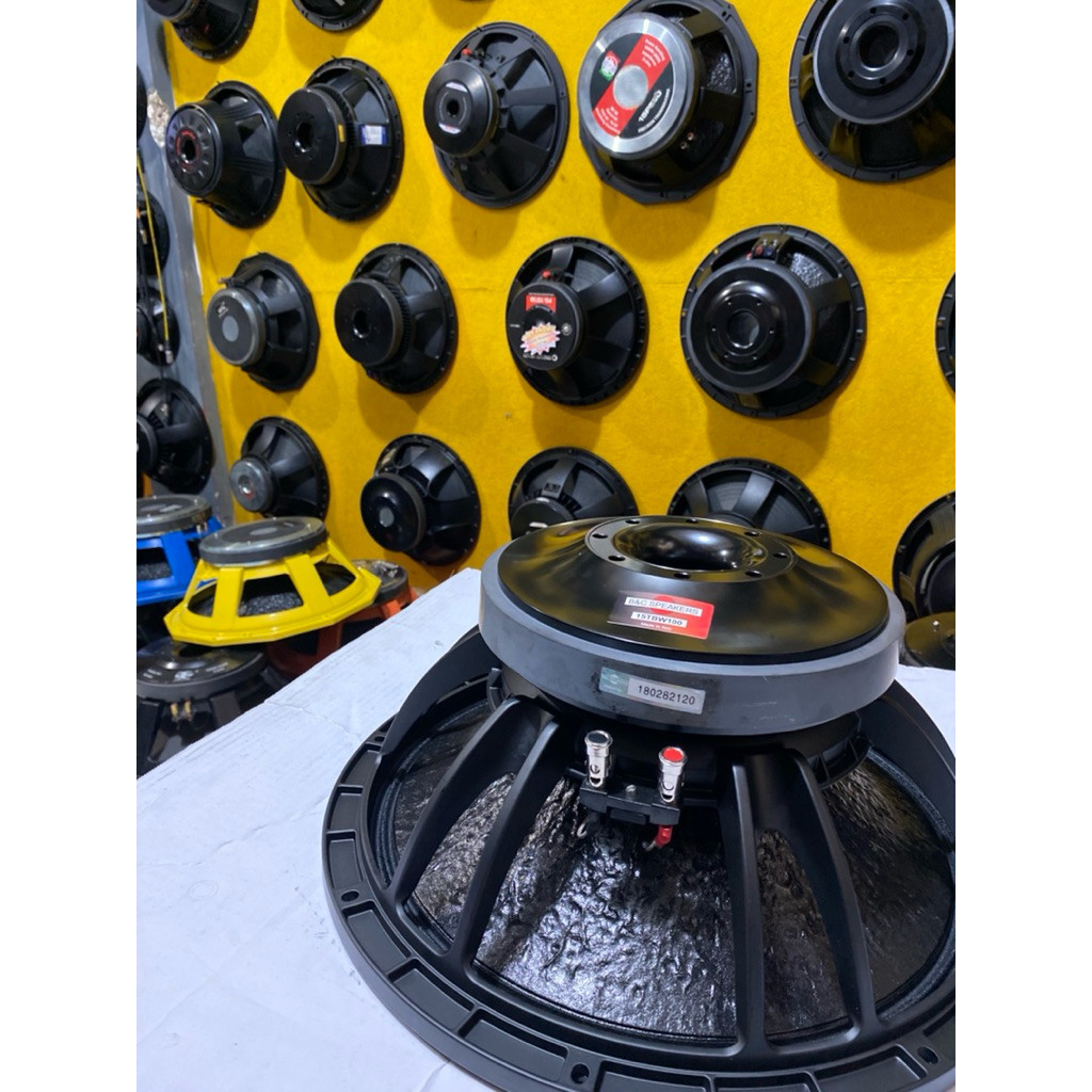 SPEAKER BNC 15TBW100 VC4inh Kulit jeruk Daun Tebal | B&C 15 inch VC 4 Inch Coating luar dalam