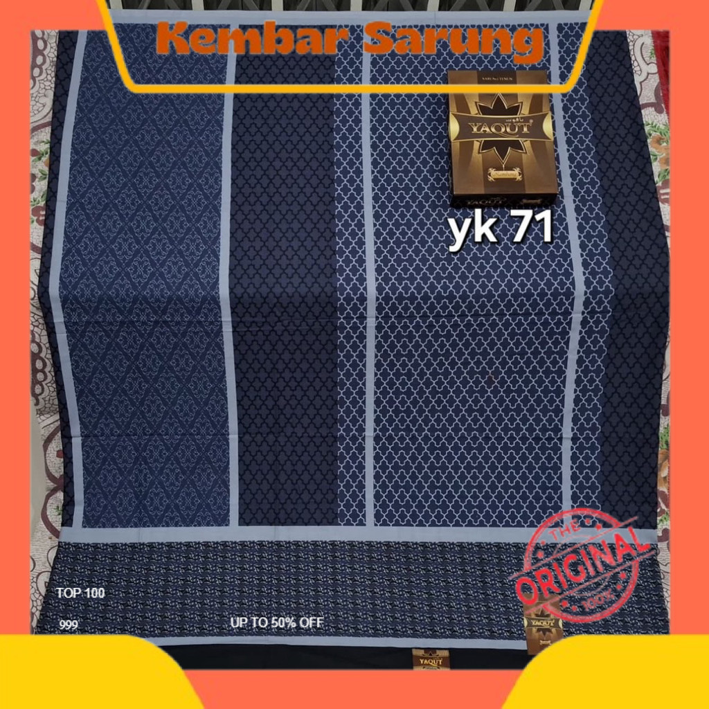 COD SARUNG ATLAS YAQUT KEMBANG DOBBY / SARUNG LAKI LAKI DEWASA