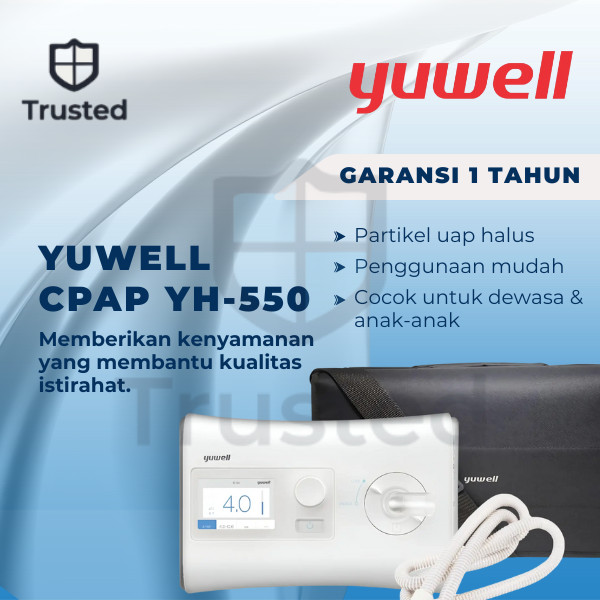 YUWELL AUTO CPAP YH550 Sleep Apnea Alat Terapi Pernapasan Anti Ngorok Praktis