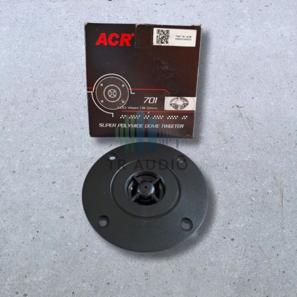 Tweeter ACR 701 Super Polyimide Dome Tweeter 100W 8 Ohm Lengkap Siap Pakai