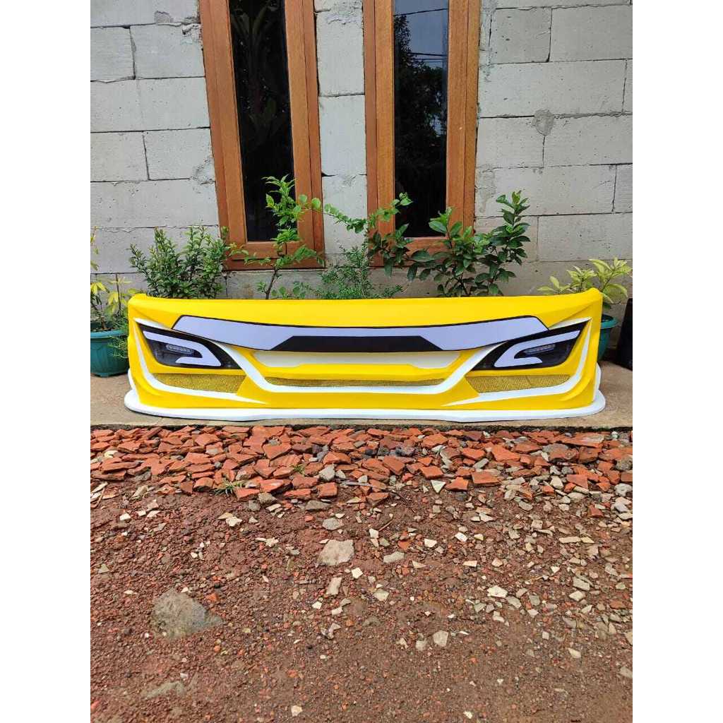 Bemper patriot + lampu  truk canter universal