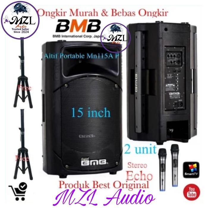 Speaker Sound BMB MN115A series portable Echo original 2 unit Resmi