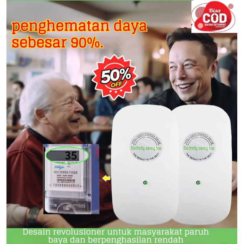 [Pengiriman 24 Jam + COD]Alat Hemat Listrik Rumah Tangga/Alat Hemat Listrik Rumah Tangga/Alat Penghe