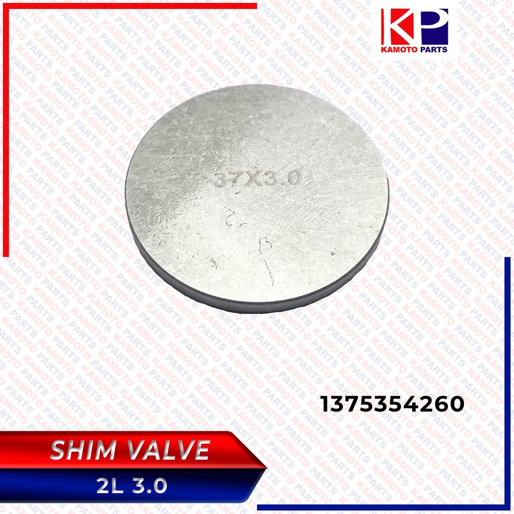 SHIM VALVE KOIN KLEP / KOIN DEKSEL 2L & 4M40 3.0 1375354260