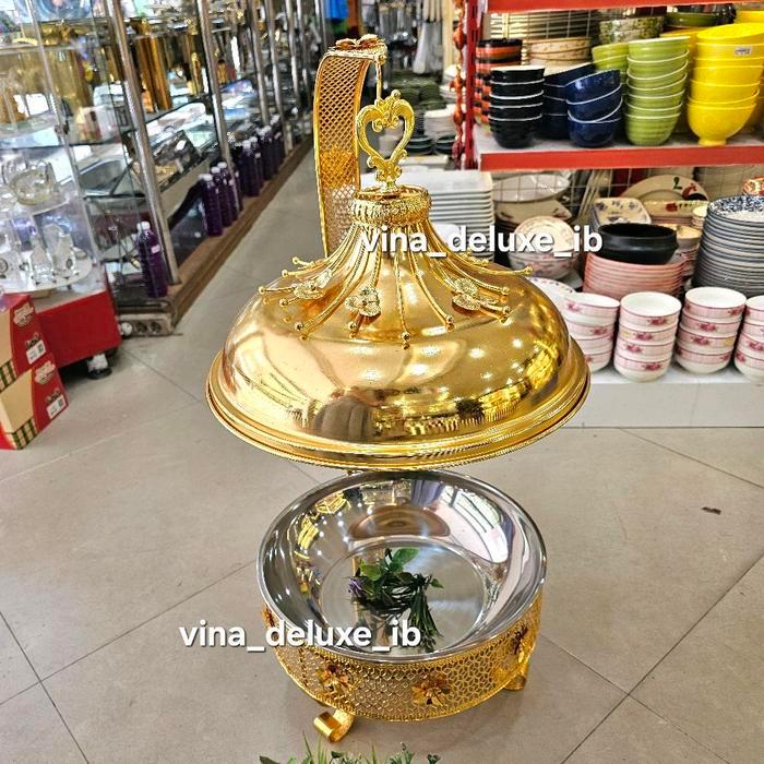 Prasmanan Sultan Stainless Gold 8liter Kitchenware