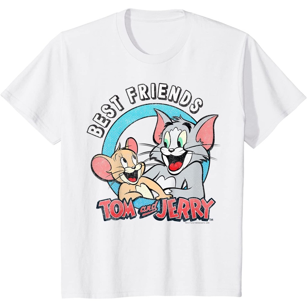Baju Kaos Dewasa Kids Tom And Jerry Best Friends Portrait
