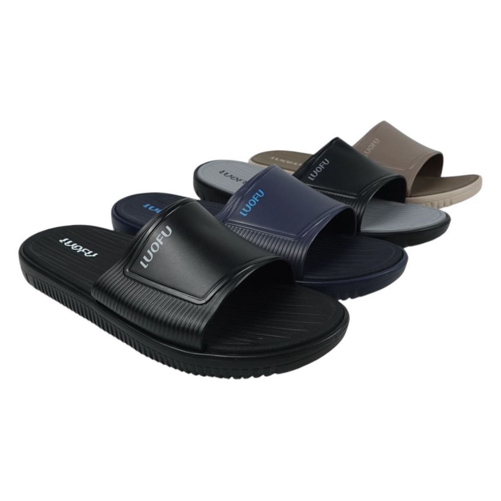 LUOFU ORIGINALS Sendal Selop Jelly Karet Eva Pria E6168H-E17NEW [e03]