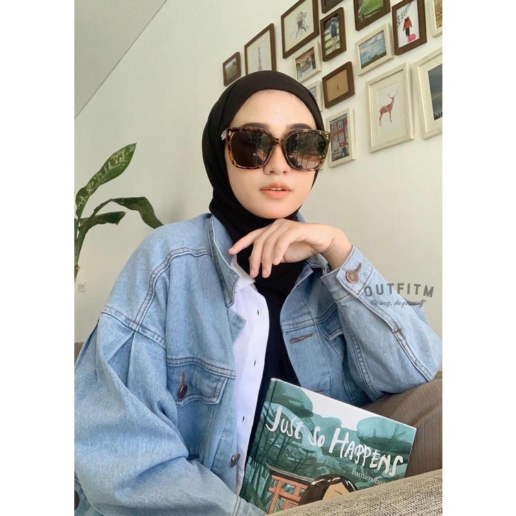 New Outfitm Zayn Jacket Jeans - Jaket Jeans Wanita