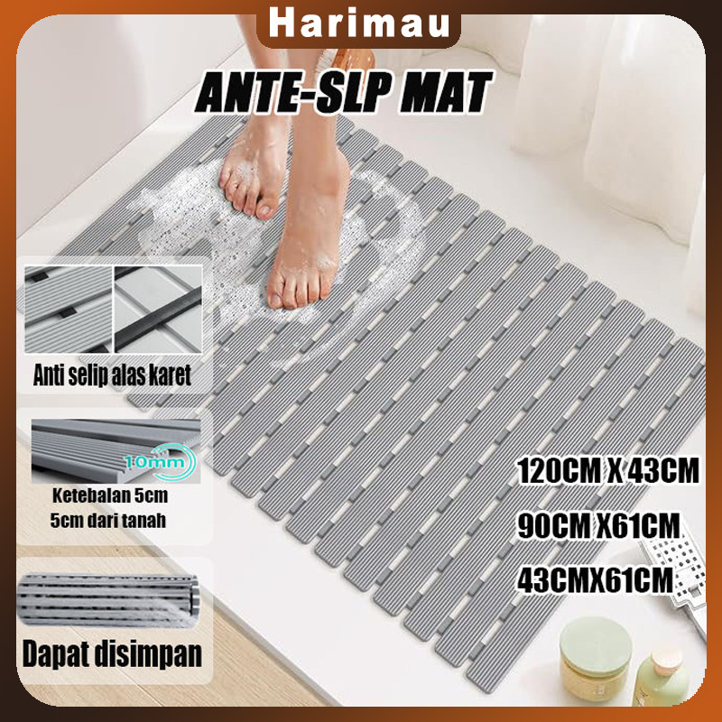Keset Anti Slip Kamar Mandi/Keset Lantai Mandi Tahan Ai/​Keset Kamar Mandi Anti Slip Tebal Alas Kama