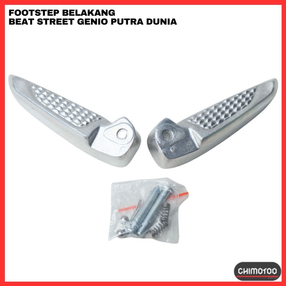 Footstep Belakang Honda Beat Street Genio Merk Putra Dunia