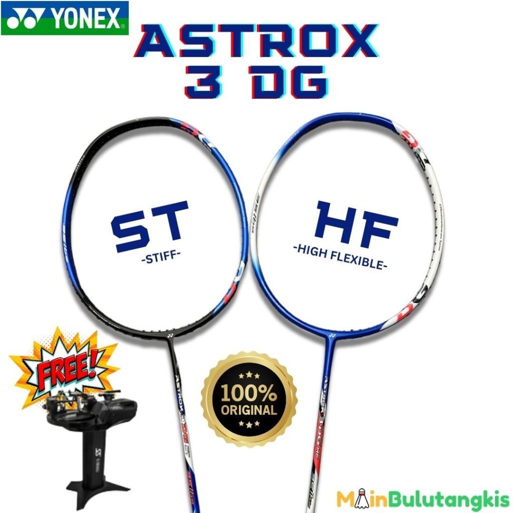 Raket Badminton Yonex Astrox 3 DG ST / 3 DG HF ORIGINAL