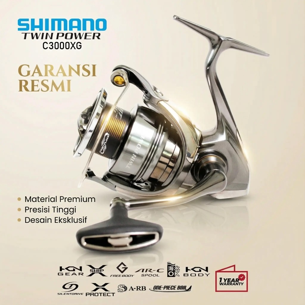 REEL SHIMANO TWIN POWER C3000 XG
