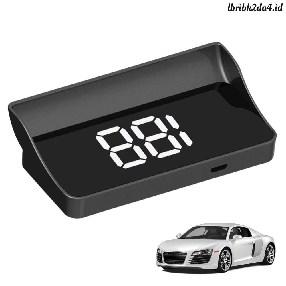 HUD Mobil Plug&Play DualUnit Proyektor Kaca Depan Speedometer Digital GPS Kompas KMH/MPH Plug and Pl