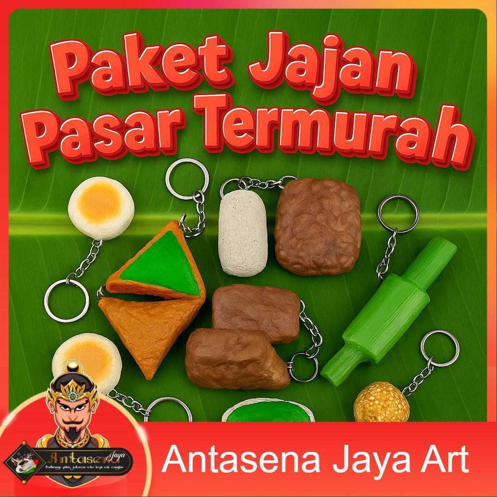 Paket Jajan Pasar Termurah Gantungan Kunci