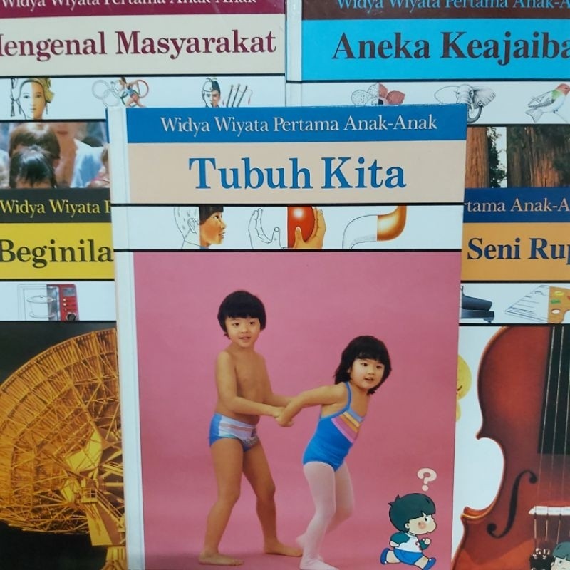 BEST SELLER Buku Original • Widya Wiyata Pertama anak anak - WWP / Tubuh Kita/Mengenal Masyarakat/An