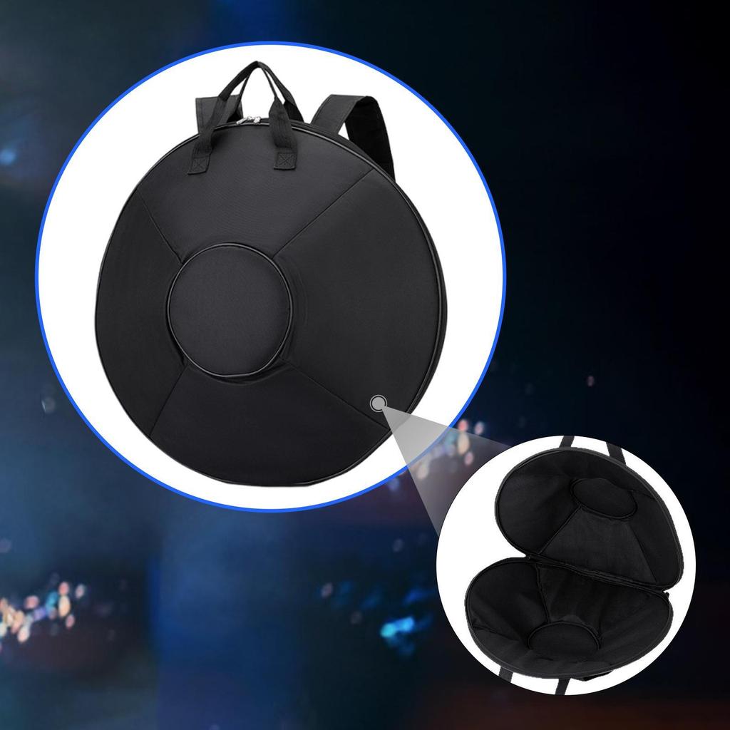 Handpan Drum Bag, Oxford Cloth trument Accessories Durability, Smooth Zipper, Protection Waterproof 