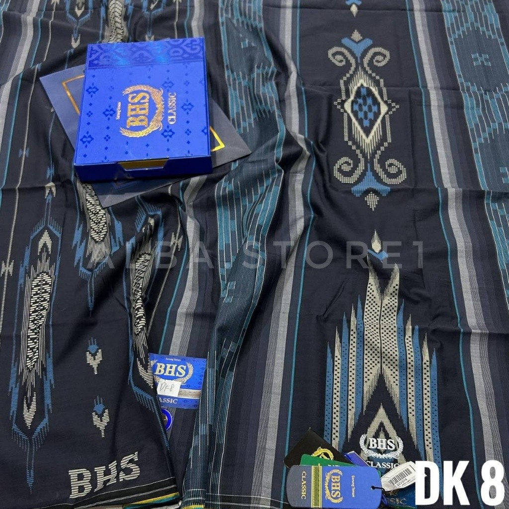 Sarung BHS Classic Silver Ori 100%//Sarung BHS DKC Grade Silver/Agen Sarung BHS Pekalongan/Grosir Sa