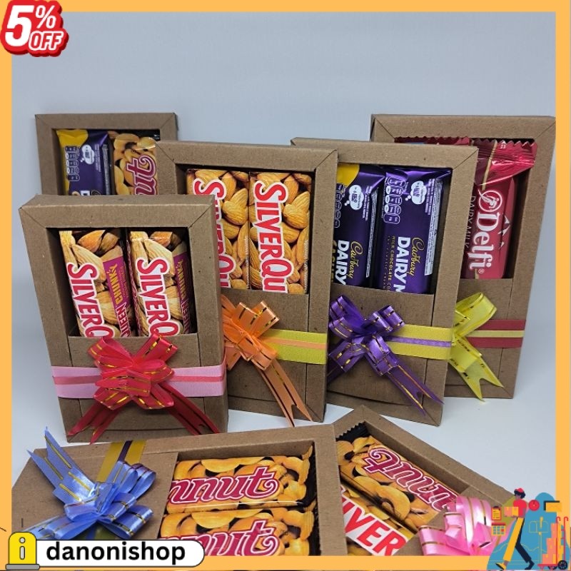 NEW Hampers Coklat mini Silverqueen | Kado ulangTahun Coklat | Kado Valentine Coklat Silverqueen
 DN