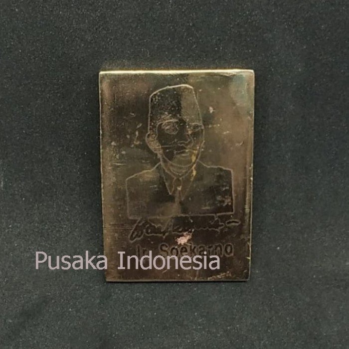 Kuningan Emas Batangan LM Soekarno Sukarno Garuda Dijamin Paling Murah Seindonesia PI766