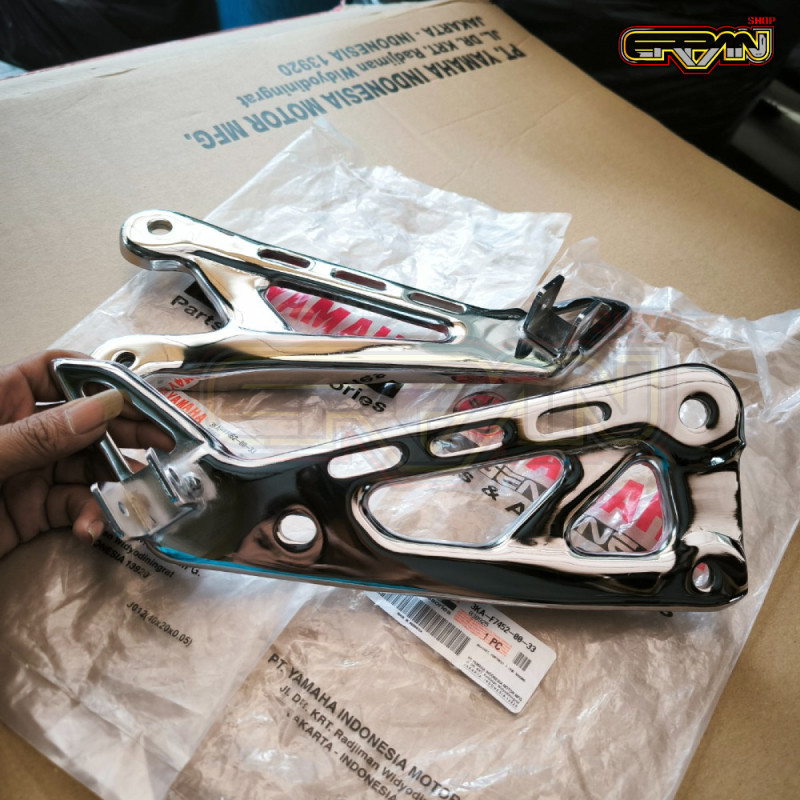 BESI STEP BELAKANG RX KING CHROME BESI STEP BELAKANG FOOTSTEP CHROME RX KING