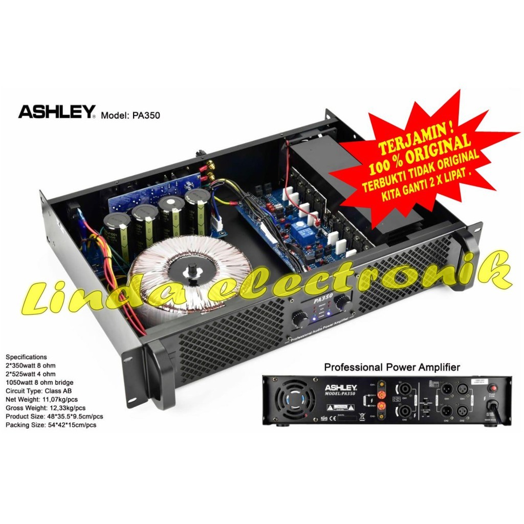 Power Ashley pa350 ORYGINAL Ashley pa 350