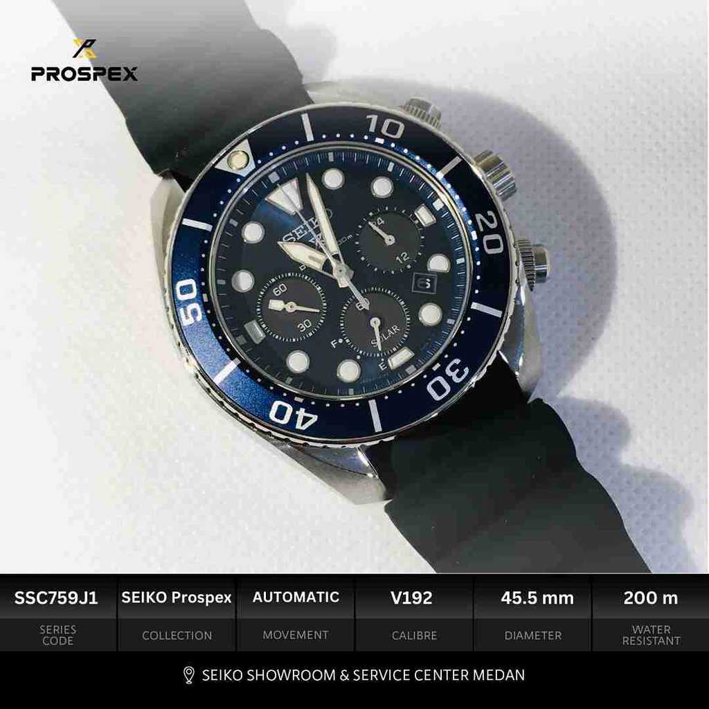 SEIKO Showroom Medan - Seiko Prospex Solar SSC759J1