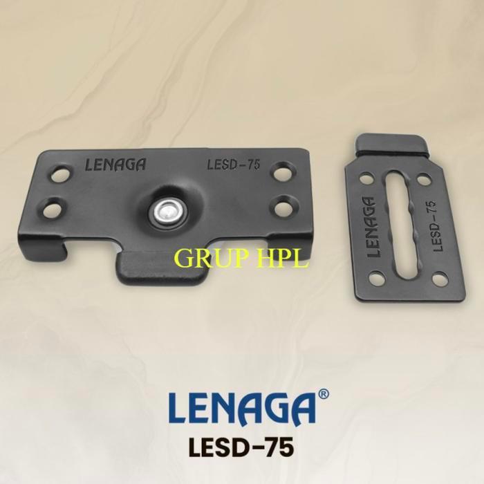 Roda Pintu Lemari Rel Sliding / Sleding / Geser ORANGE SD 753 HUBEN - SD-75 Lenaga