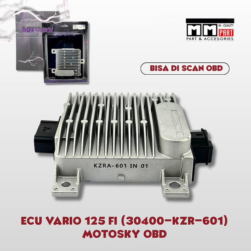 ECU VARIO 125 FI 30400-KZR-601 MOTOSKY - ECCU ECU ECM VARIO 125 OLD VARIO LAMA 2012-2015 KZR NON ISS