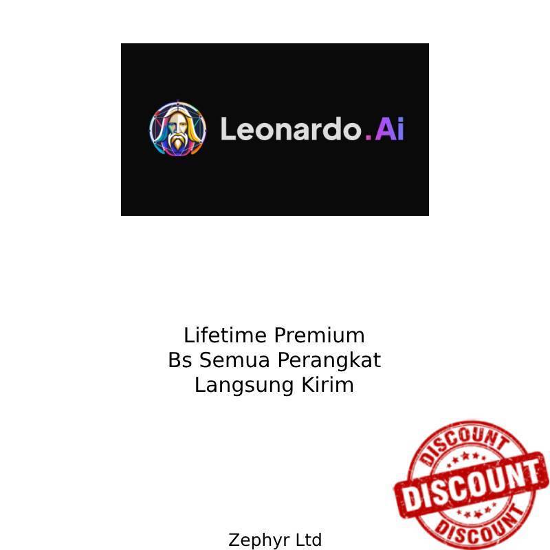 Lifetime Leonardo AI Premium Unlimited Akun Seumur Hidup