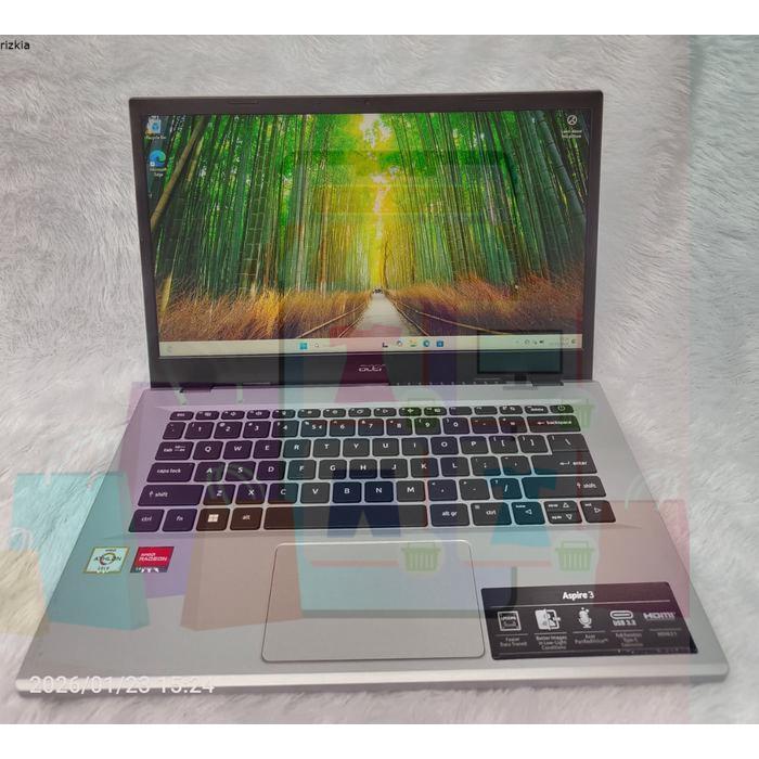 LAPTOP ACER ASPIRE 3 A314 ATHLON GOLD 7220U RAM 8 GB SSD 512 GB MULUS SIAP PAKAI