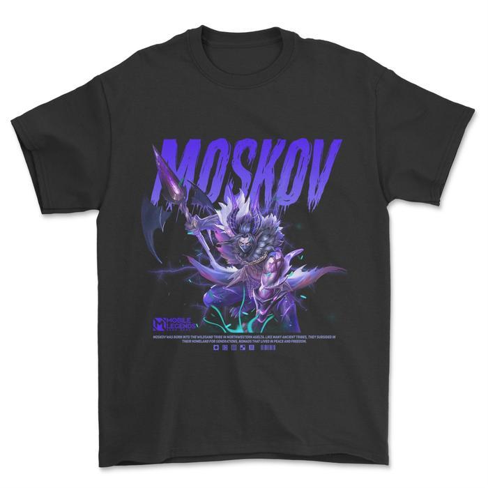 Kaos Game Mobile Legends Moskov Twilight Dragon Combed Digital  Unisex Tee