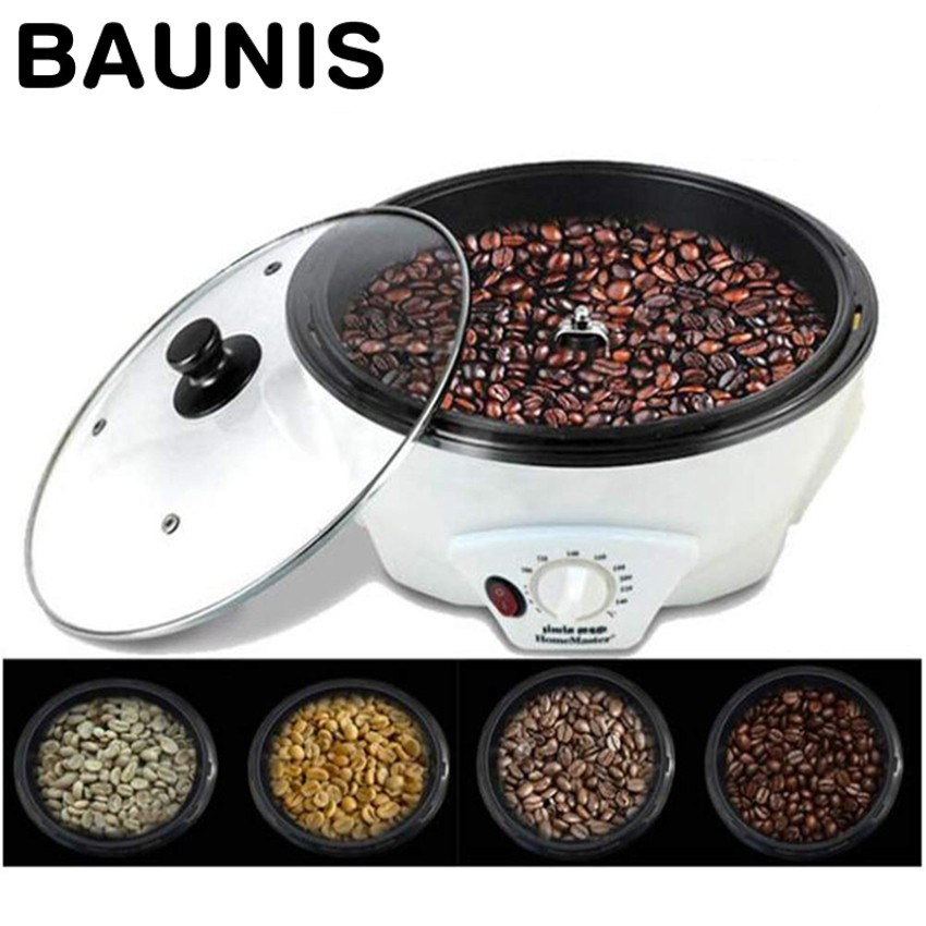 Baunis Mesin Roasting Kopi 800 Gram Coffee Roaster Elektric Sangrai Kopi Otomatis