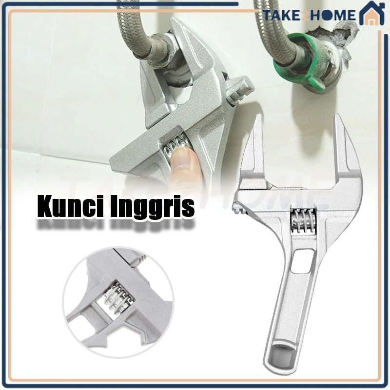 Adjustable Wrench Kunci Pas Universal/Universal Adjustable Wrench Spanner/Kunci Pipa Kunci Pas Wrenc