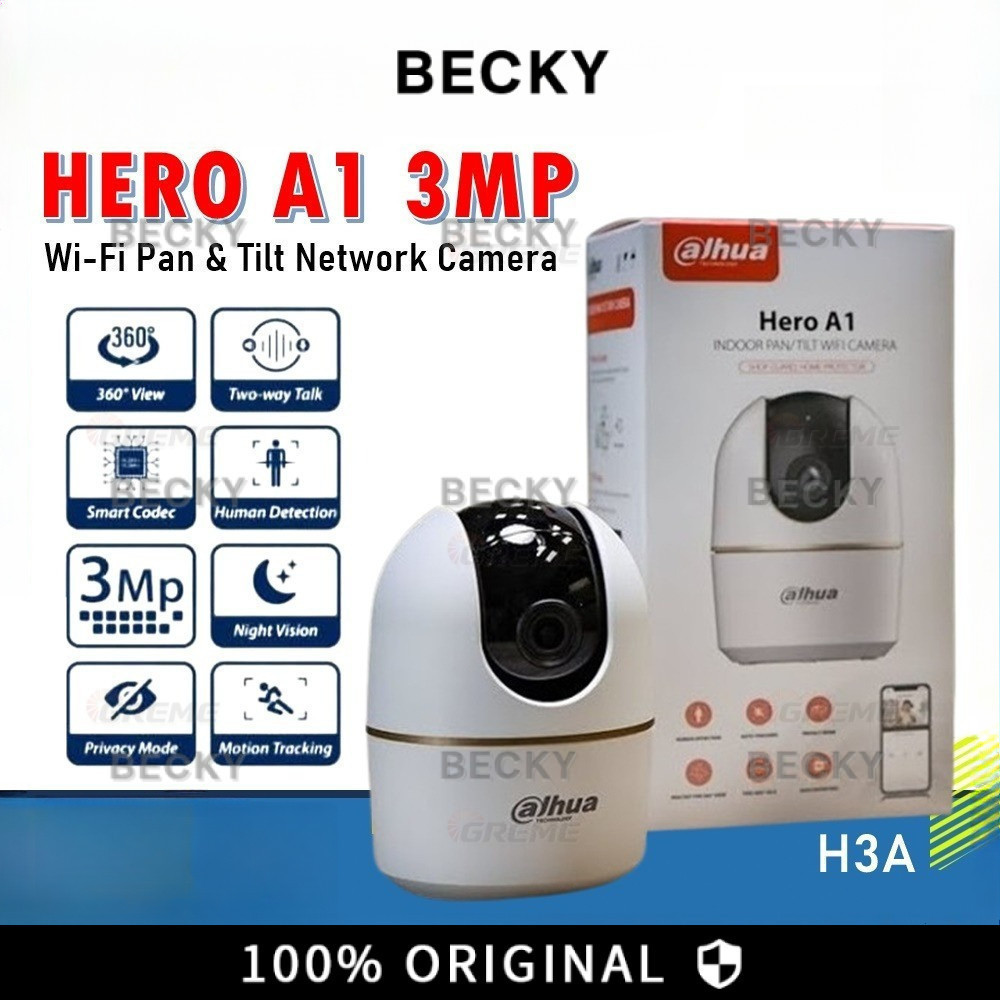 Wifi Camera CCTV DAHUA HERO A1 3mp Trinity