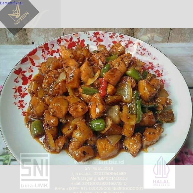 Ayam ungkep Teriyaki super empuk satu ekor kemasan vakum