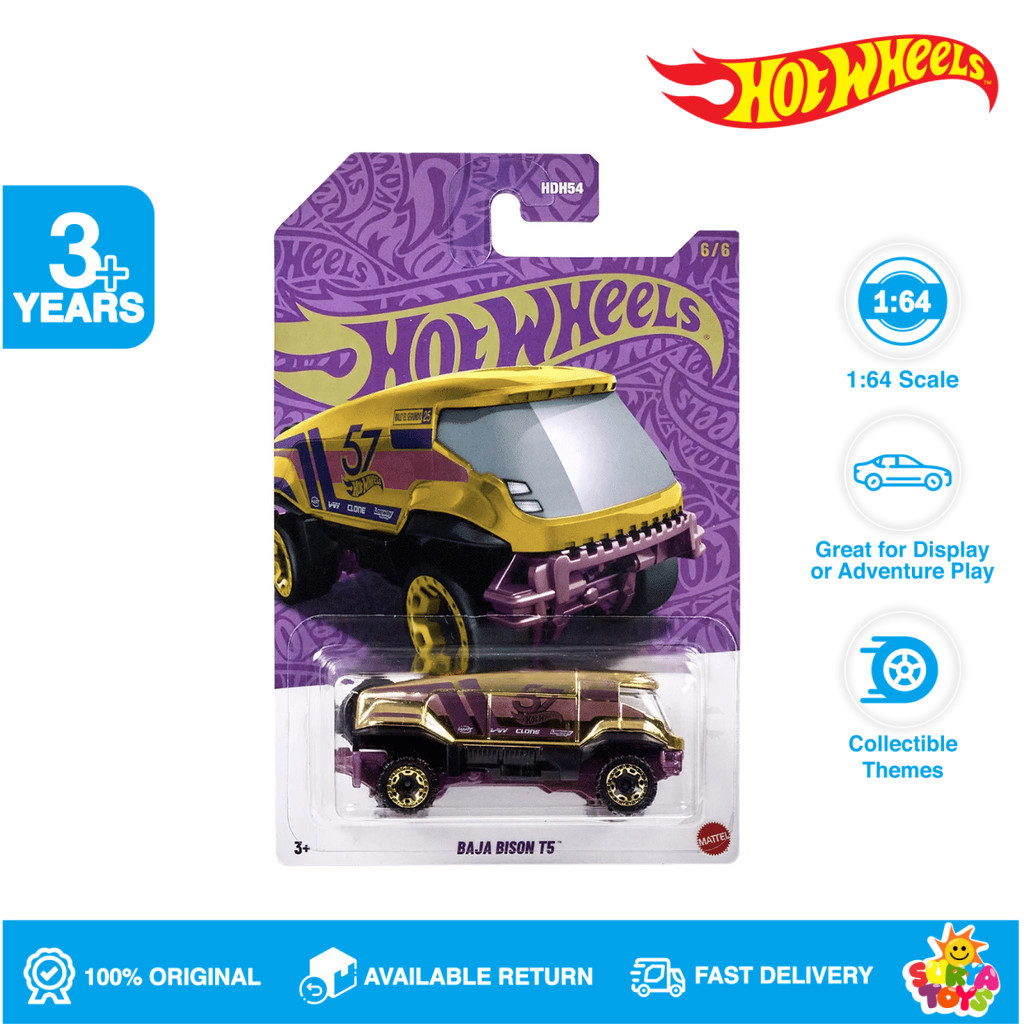 Hot Wheels 57 Anniversary Baja Bison T5