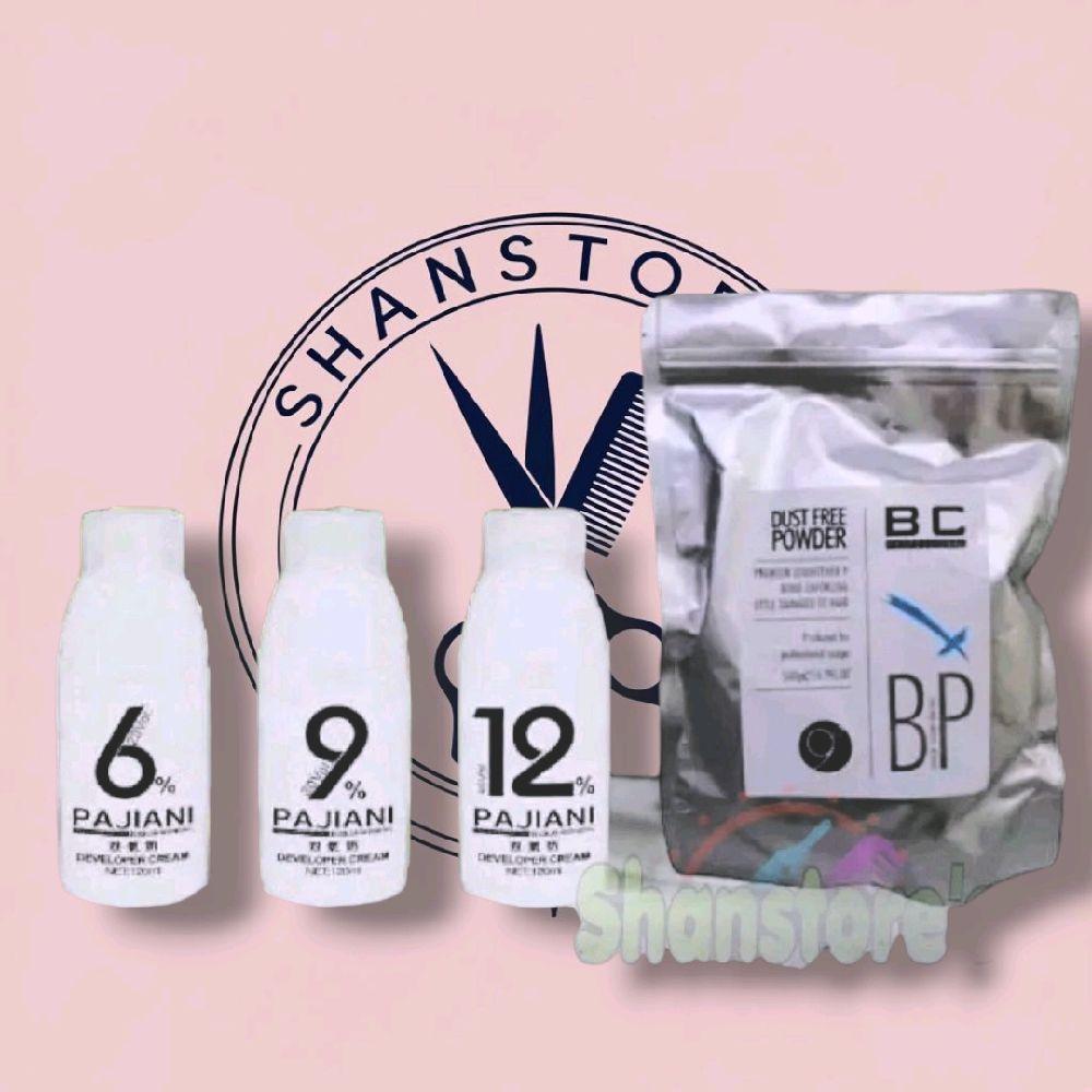 Pewarna Rambut BLEACH KOREAN BC + PAJIANI Bleaching Rambut Korea Profesional Putih Level 9 Pewarna R