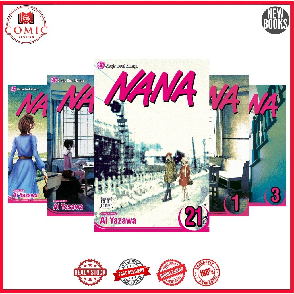 Manga Nana, by Ai Yazawa (21 book series)