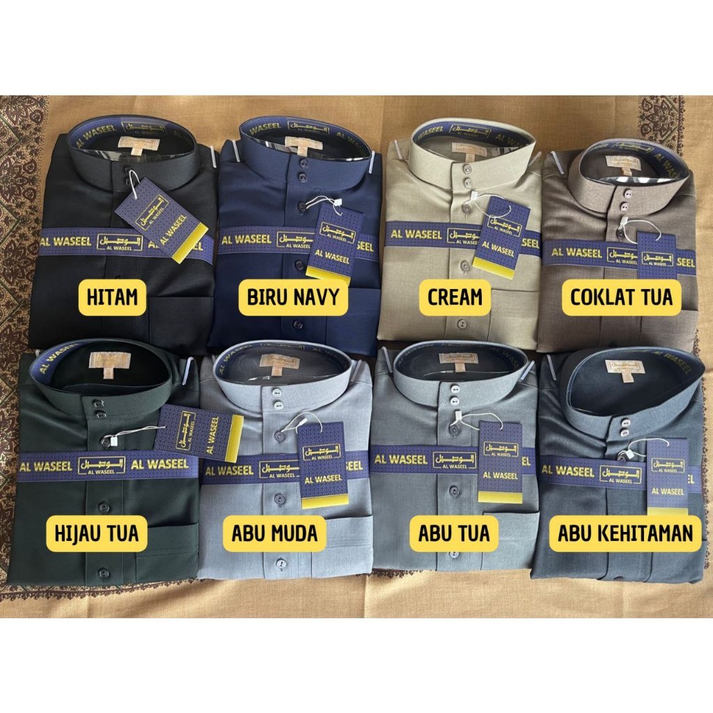 JUBAH WOLL AL HARAMAIN AL MARWAN WASEEL SYIRKUH NAJMAH KUALITAS TERBAIK IMPORT ORIGINAL VIETNAM WOLL