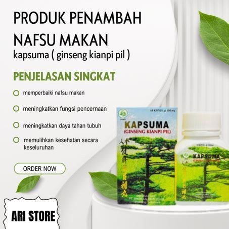 KIANPI PIL STORE ~ Paling Banyak Dicari - ( Kianpi Original )  KIANPI OBAT PENGGEMUK KAPSUMA KIANPI 